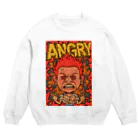 taisheeのANGRY Crew Neck Sweatshirt