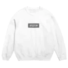 slaoのカラスマ文庫 GRAY Crew Neck Sweatshirt