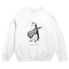 騒音のない世界 SHOPの騒音のない世界のペンギンウェア Crew Neck Sweatshirt