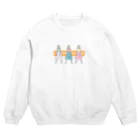 MY TIME HAS COMEのGIRLS Crew Neck Sweatshirt