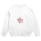 にゃじ川ぬっこのぬこの晩餐 Crew Neck Sweatshirt