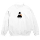 しやごちゃんねるのしやごグッズ Crew Neck Sweatshirt