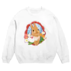 HAKINASHiの【まる&ラビ】トップス Crew Neck Sweatshirt