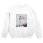 Kumimaro Shopの白いライチョウ Crew Neck Sweatshirt