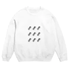 Le-ruleの洗濯干すときのあれ、アルミのあれよ！ Crew Neck Sweatshirt