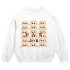 ひまなひまわりのわんだふる Crew Neck Sweatshirt