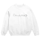 chinchillaodapiyo〈チンチラ〉のchinchilla〈走るチンチラ〉 Crew Neck Sweatshirt