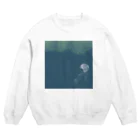 ねこまみれのいつでもいっしょ Crew Neck Sweatshirt