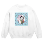 ハナイロの桃尻娘御一行 Crew Neck Sweatshirt