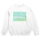 滝本 優美 Yumi Takimotoのcreamfile-blue Crew Neck Sweatshirt