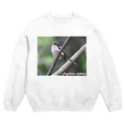 stillaの夢みるエナガさん Crew Neck Sweatshirt