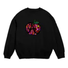 にじのかけらのカラフル林檎 Crew Neck Sweatshirt