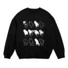 雑貨屋ぷぅぷのウンチングスタイルまみれ Crew Neck Sweatshirt