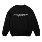 Ayano Ballet Studio 〜passé〜　アヤノバレエスタジオパッセのnew BLACK ロゴ Crew Neck Sweatshirt