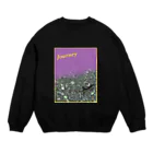 JGS:CrewShopのJourney:YELLOW&PURPLE Crew Neck Sweatshirt