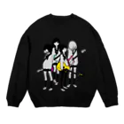 ClowZ ／ 渡瀬しぃののギター＆ベース女子高生 Crew Neck Sweatshirt