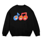 ソーメンズのおんぷちゃん Crew Neck Sweatshirt