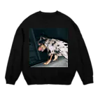 つぶあんのダークサイドチワックス Crew Neck Sweatshirt