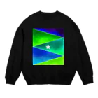 LemonGrassのstar Crew Neck Sweatshirt