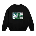 samodoudoumichiのシャドーMonster！ Crew Neck Sweatshirt