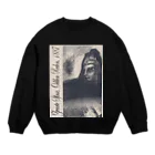 PALA's SHOP　cool、シュール、古風、和風、のZwarte Sfinx, Odilon Redon, 1887 Crew Neck Sweatshirt