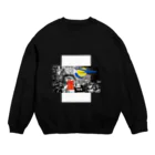 MORUNA∀（エムオルナー）の声に出して Crew Neck Sweatshirt