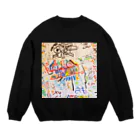 coppepan_brothersのウクライナ地方の小麦畑❣️其の1 Crew Neck Sweatshirt