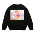 Atsuo Yokoyamaの想念を抱えながら見る景色は実際の姿とは異なる(橙) Crew Neck Sweatshirt