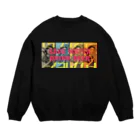 オオカミショップの『節水しよう、ビールを飲もう』 Crew Neck Sweatshirt