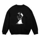 MYOUCHIKIRINのジャンクリーパー フロント 濃色 Crew Neck Sweatshirt