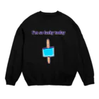 NIKORASU GOのラッキーデザイン「ついてる」 Crew Neck Sweatshirt