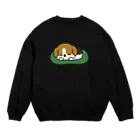 DECORのもちころワンコ　すやすや Crew Neck Sweatshirt