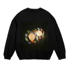 nokkccaの手ブレ花火大会 その3 Crew Neck Sweatshirt