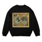 せれさのせかいのアンティーク地図 Crew Neck Sweatshirt