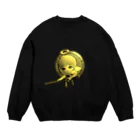 happy-maruの天使✖︎ライフル （アンティークコインVer Crew Neck Sweatshirt