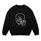 mindwaveincのぴよこ豆(即席ラーメンをかじる) Crew Neck Sweatshirt