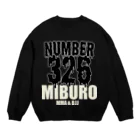 No.326のドロドロ№326−B Crew Neck Sweatshirt