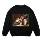 世界の名画をあなたの日常にの音楽家① Crew Neck Sweatshirt