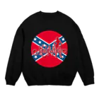 Mudslide official goods shopのMUDSLIDE dixie flag Crew Neck Sweatshirt