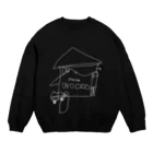 MRABSTRACTのfellow's goods No.2（White Line） Crew Neck Sweatshirt