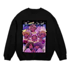 象二号店の天使集合 Crew Neck Sweatshirt