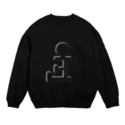 Secret CharityのCocoCannon立体風ロゴ（表） Crew Neck Sweatshirt