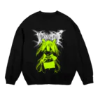 ぺんぞーの小悪魔女子ちゃん Crew Neck Sweatshirt