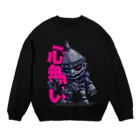 REALTHANG CUSTOMSの心無いのブリキ男 Crew Neck Sweatshirt