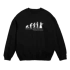 MSD2006のThe theory of evolution(合気道) Crew Neck Sweatshirt