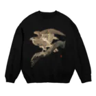 MUGEN ARTの鷹　小原古邨作品編集 Crew Neck Sweatshirt