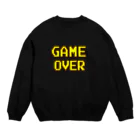 ユメデマデのGAME OVER Crew Neck Sweatshirt