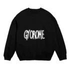 ギョロメくんGoods Storeのgyorome 白文字 スウェット