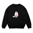 パンタグラフのおめかしペルシャ Crew Neck Sweatshirt