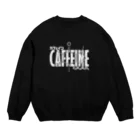 アタマスタイルの化学Tシャツ：カフェイン：コーヒー：紅茶：化学構造・分子式：科学：学問：理系 スウェット